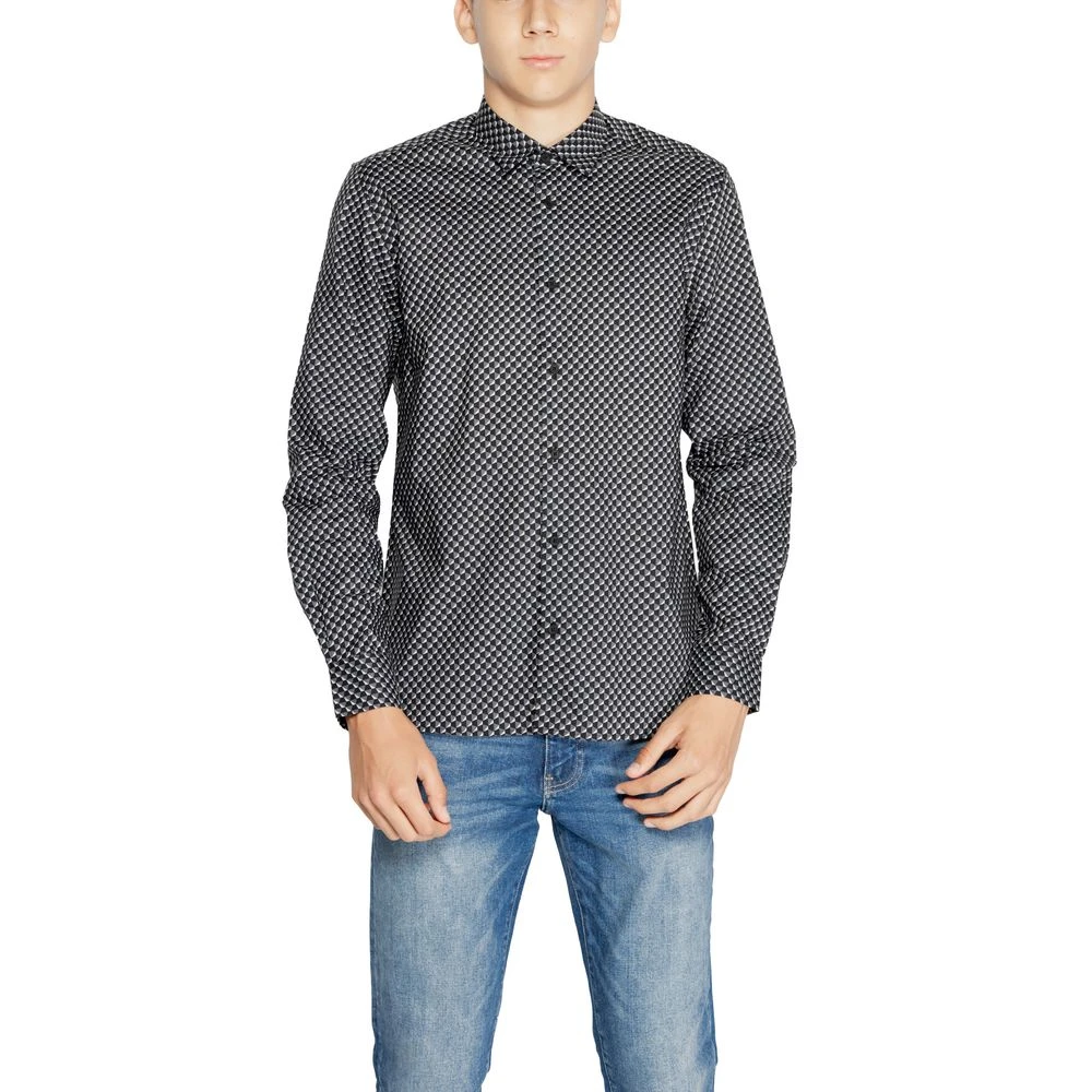 Antony Morato Men's Gray Casual Shirts, S, Barcelona Shirt