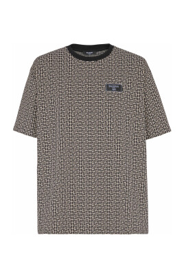 t-shirt-en-jacquard-monogramme