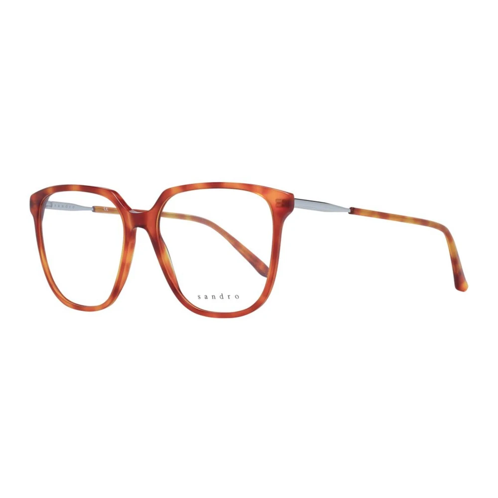 Sandro Bruine Vierkante Acetaat Optische Frames Brown Dames