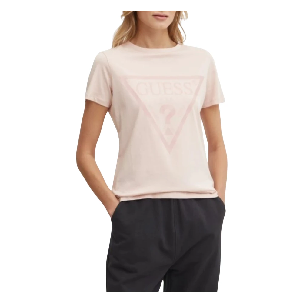 Guess - Tops > T-Shirts - Pink - Guess - Modalova