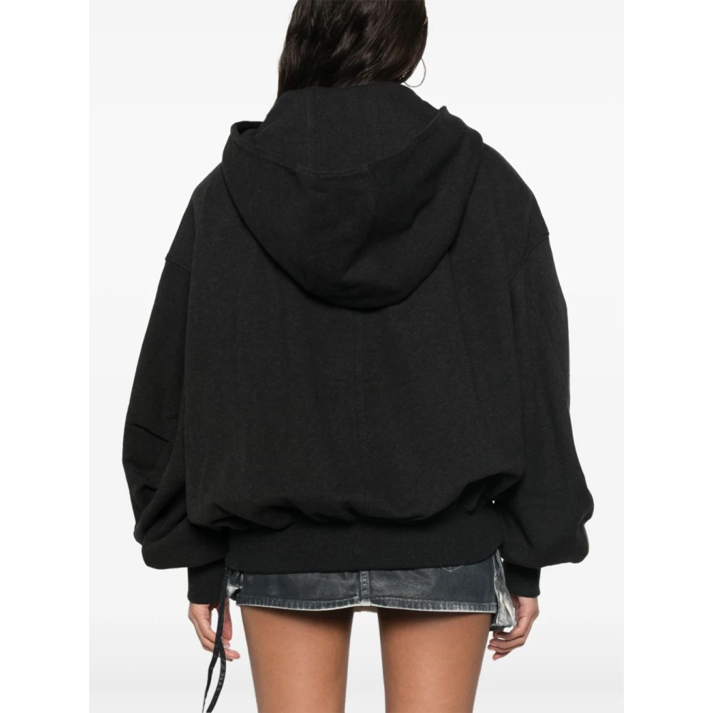 The Attico Stijlvolle Sweaters Collectie Black Dames