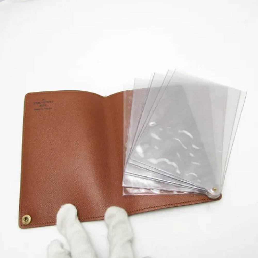 Louis Vuitton Vintage Pre-owned Fabric key-holders Brown Dames