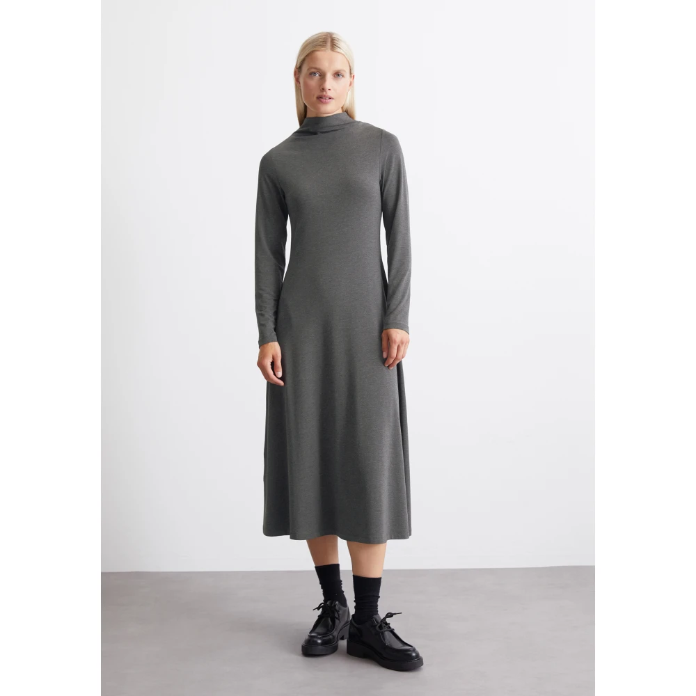 Marc O'Polo Jersey jurk regular Gray Dames