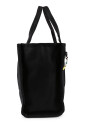 sac-de-plage-en-toile-noire-avec-sourire-jaune