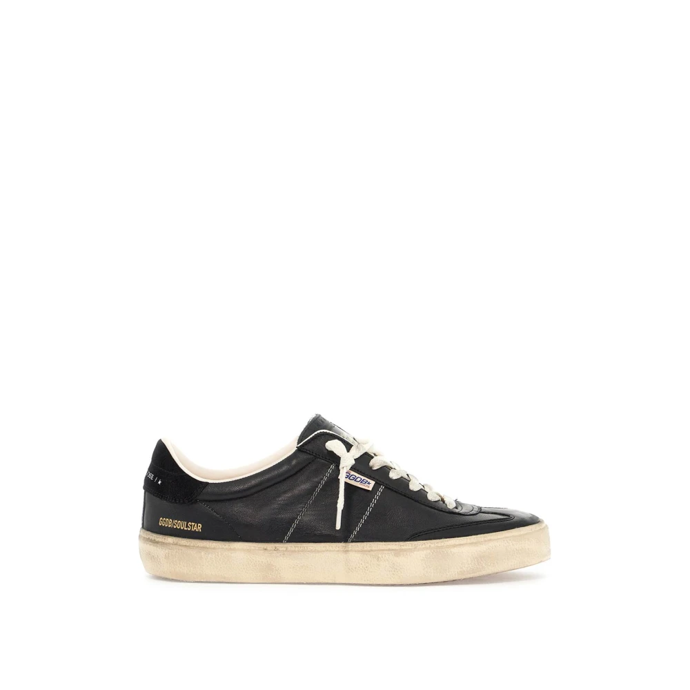Golden Goose Stijlvolle Soul Star Sneakers Heren Schoenen Zwart