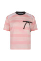 stribet-t-shirt-med-bue-detaljer
