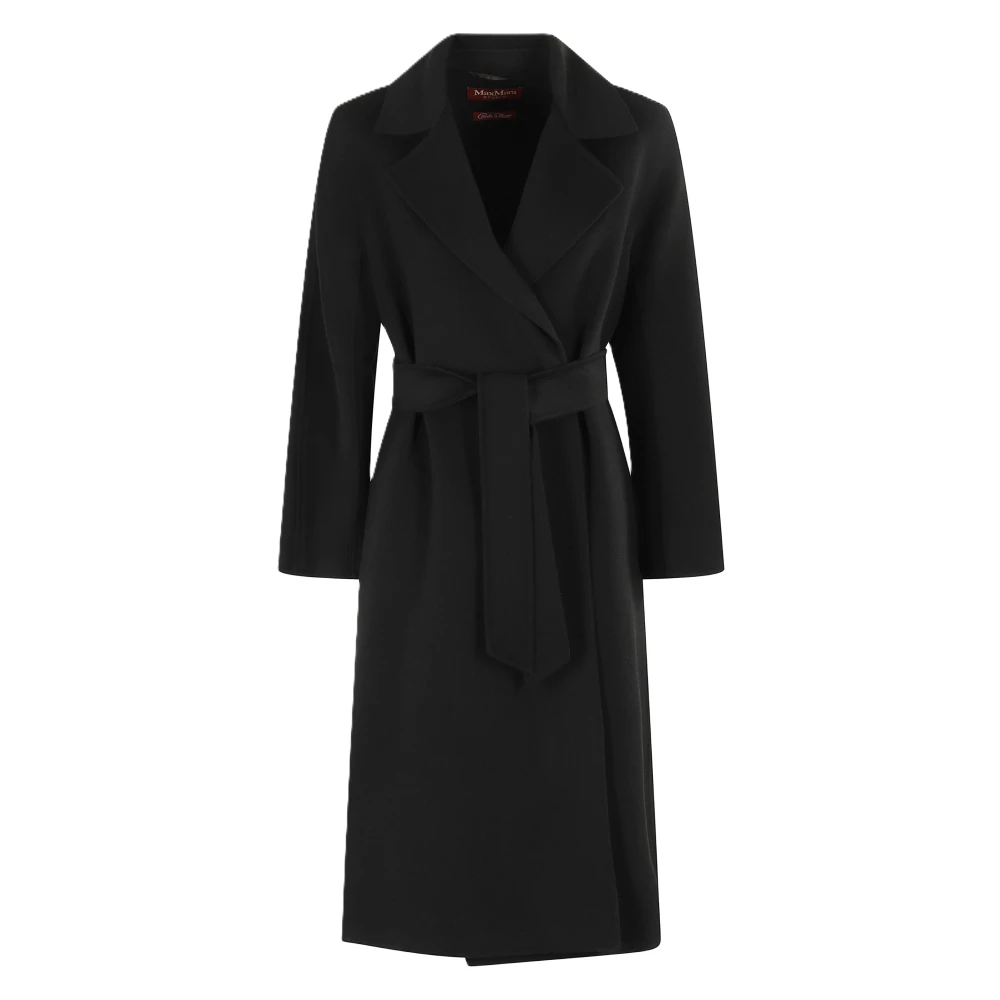 Max Mara , Belted Coats, Female, Black, S, Belted Coat - Image 4