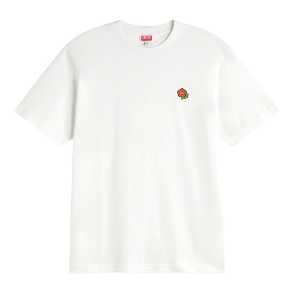 Kenzo Geborduurd Pop T-shirt White Heren