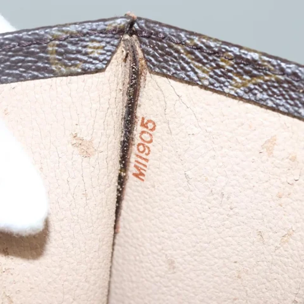 Louis Vuitton Vintage Pre-owned Canvas handbags Brown Dames