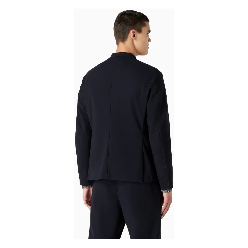 Emporio Armani Stretch Compact Jassen Blue Heren