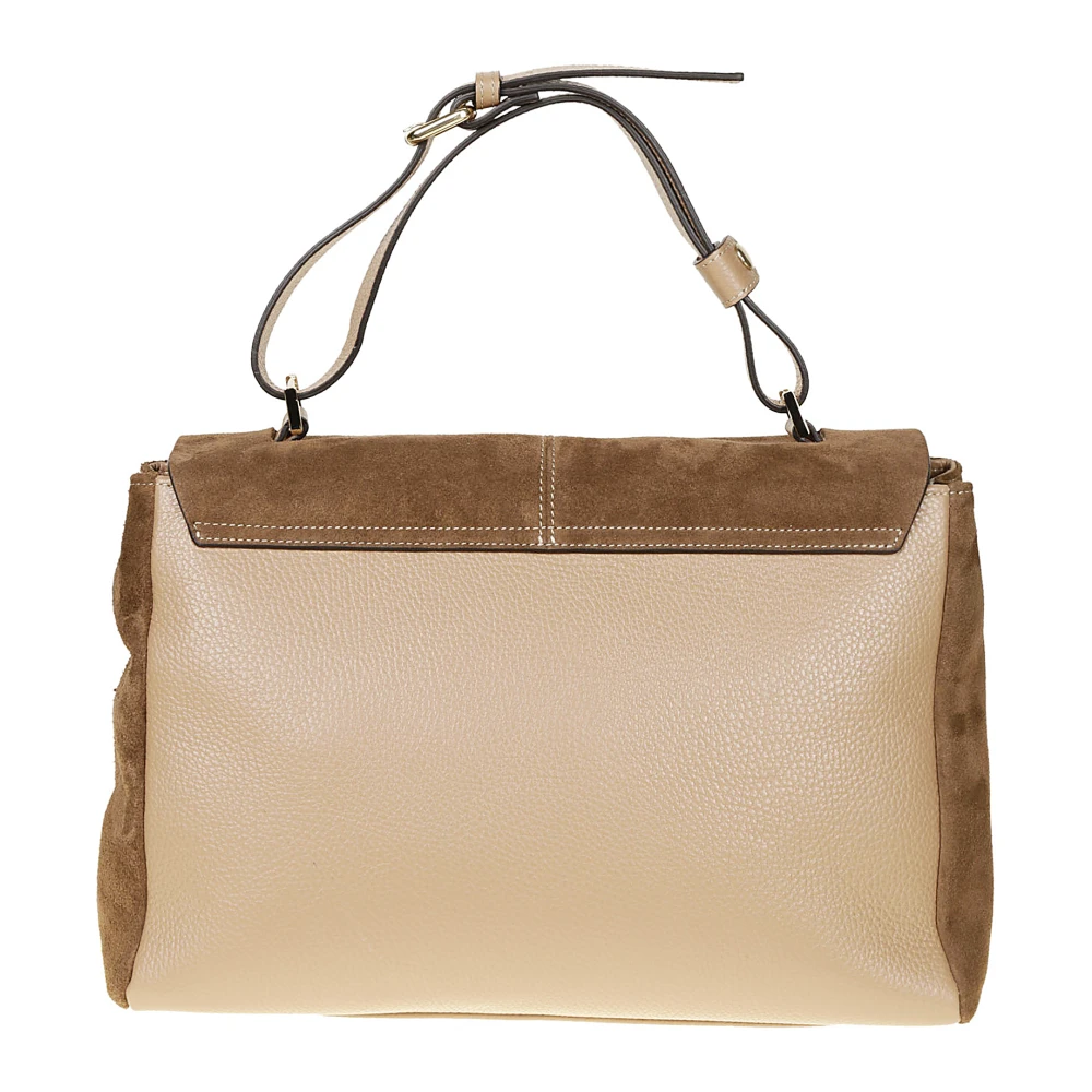 Avenue 67 Elettra Handtas met Klep en Rits Brown Dames