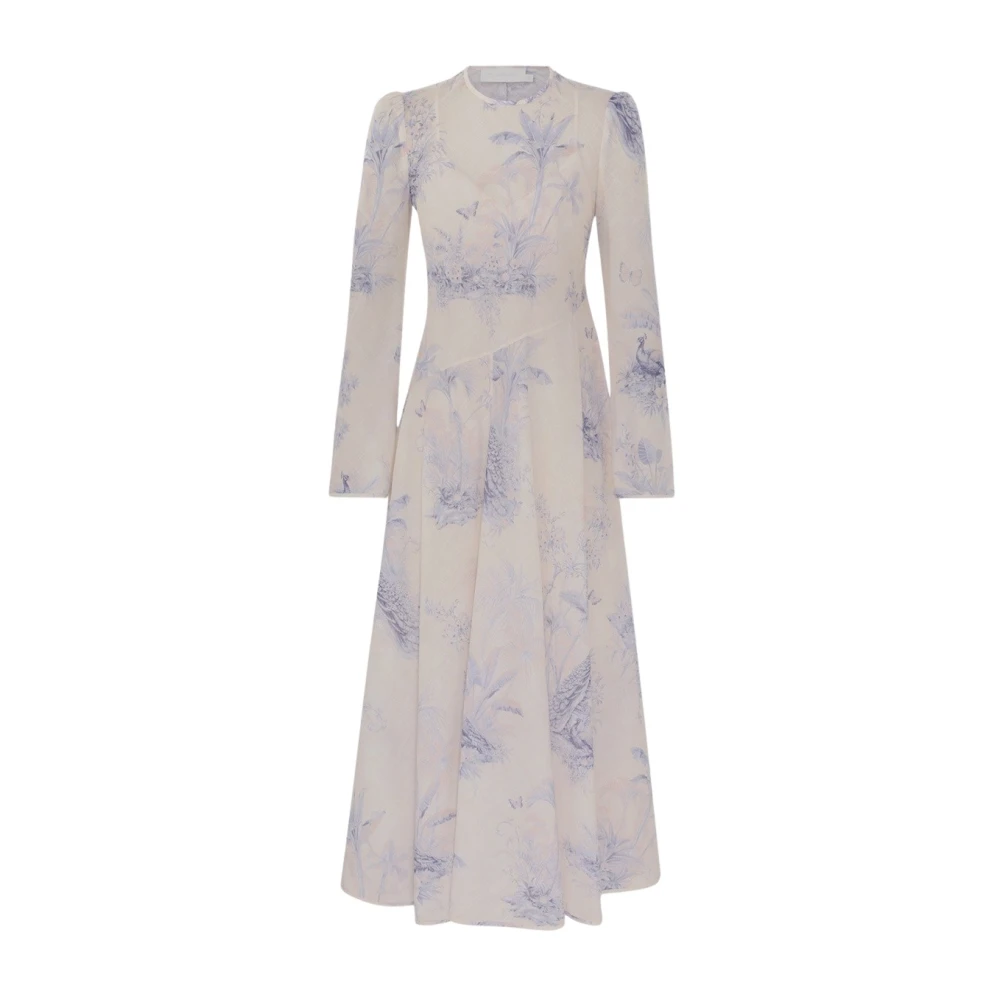 Zimmermann Katoenen Waverly Jurk Multicolor Dames