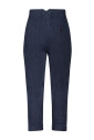 pantalon-bleu-en-lin-cropped