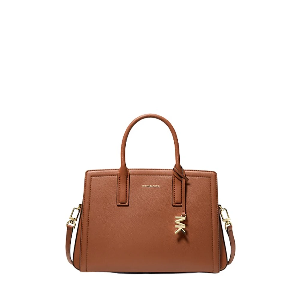 Michael Kors Women's Brown Shopping Bags, One Size, Laila Shoulder Bag