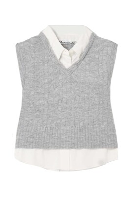layered-v-neck-sleeveless-vest