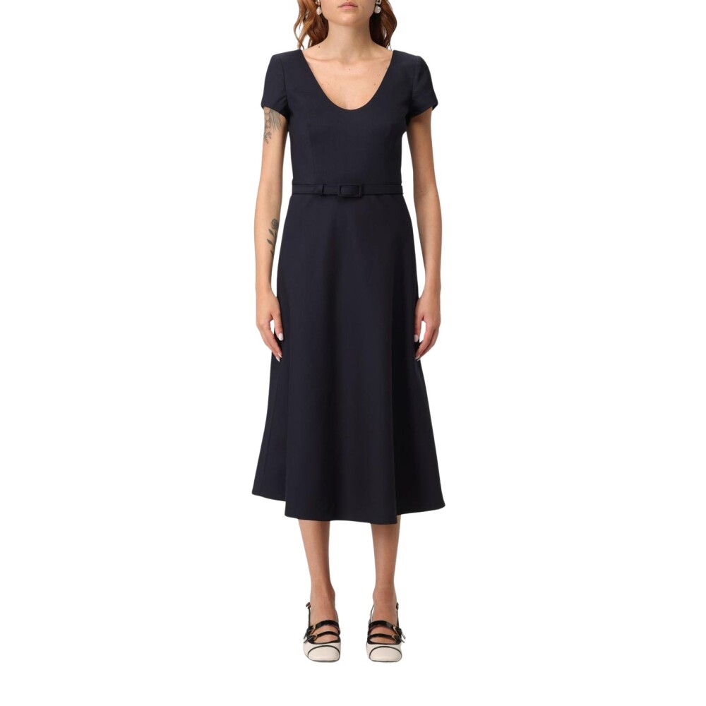 ワンピース ALESSANDRA RICH SS25 Belt dress (FABX3982F4494 1844) FABX4010F45081981BORDEAUX-