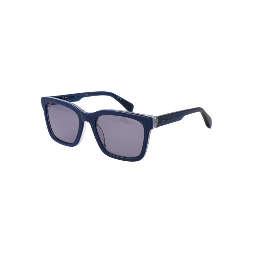 Ted Baker Men's Blue Rectangular Sunglasses