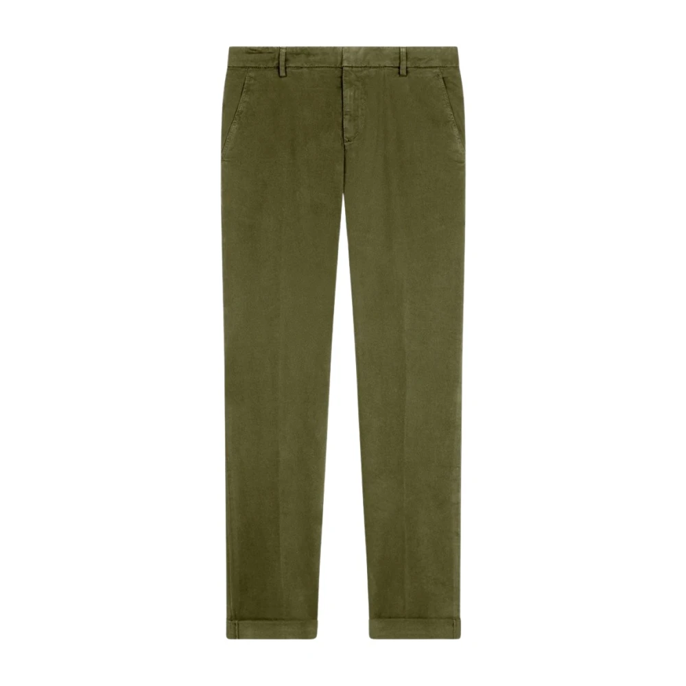 Dondup Men's Green Gaubert Slim Trousers - Chinos - W36 - Trousers