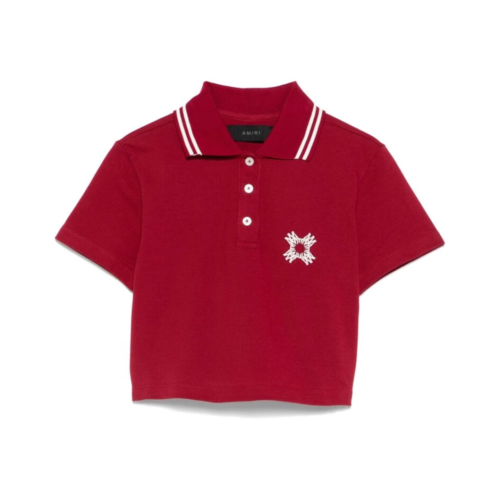 Amiri - Tops > Polo Shirts - Red - Amiri - Modalova