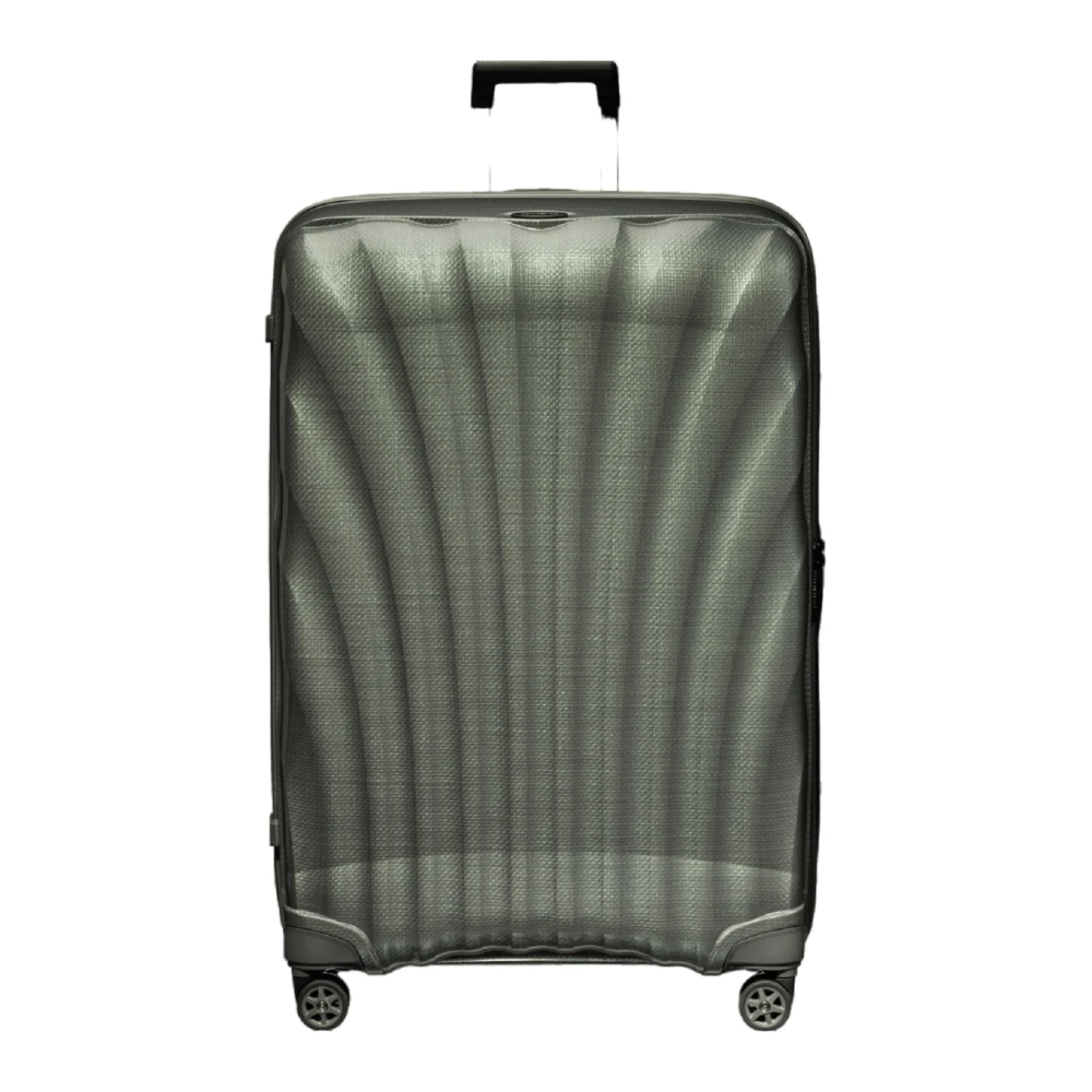 Samsonite Groene Trolley Koffer met TSA-slot Green Unisex