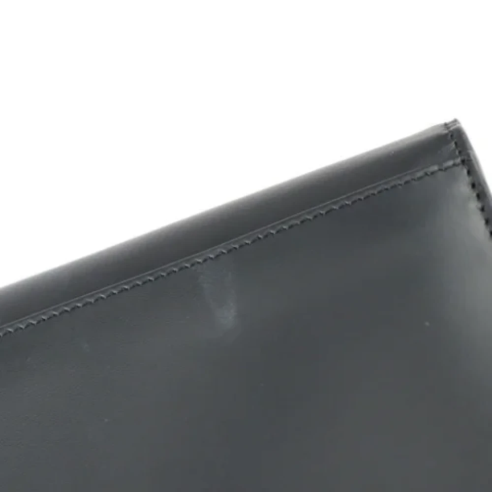 Fendi Vintage Pre-owned Leather wallets Black Dames