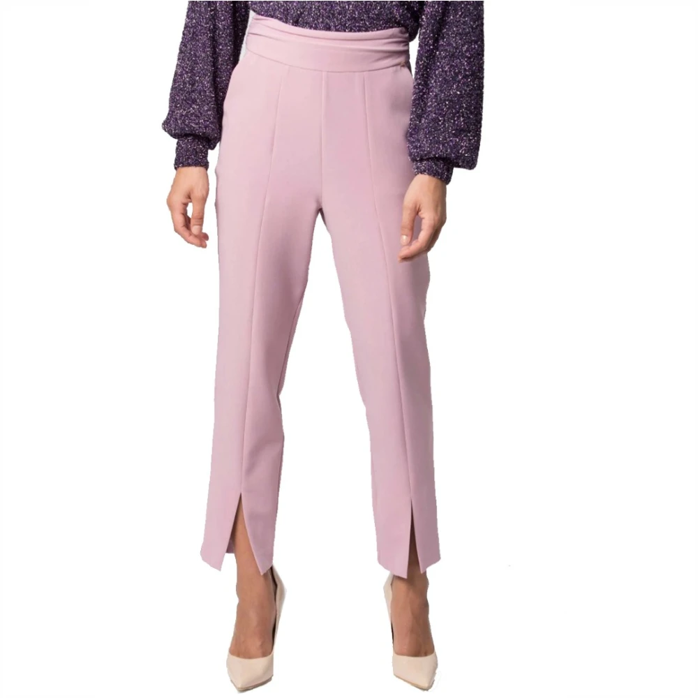 Kocca Slim-fit Trousers Purple Dames