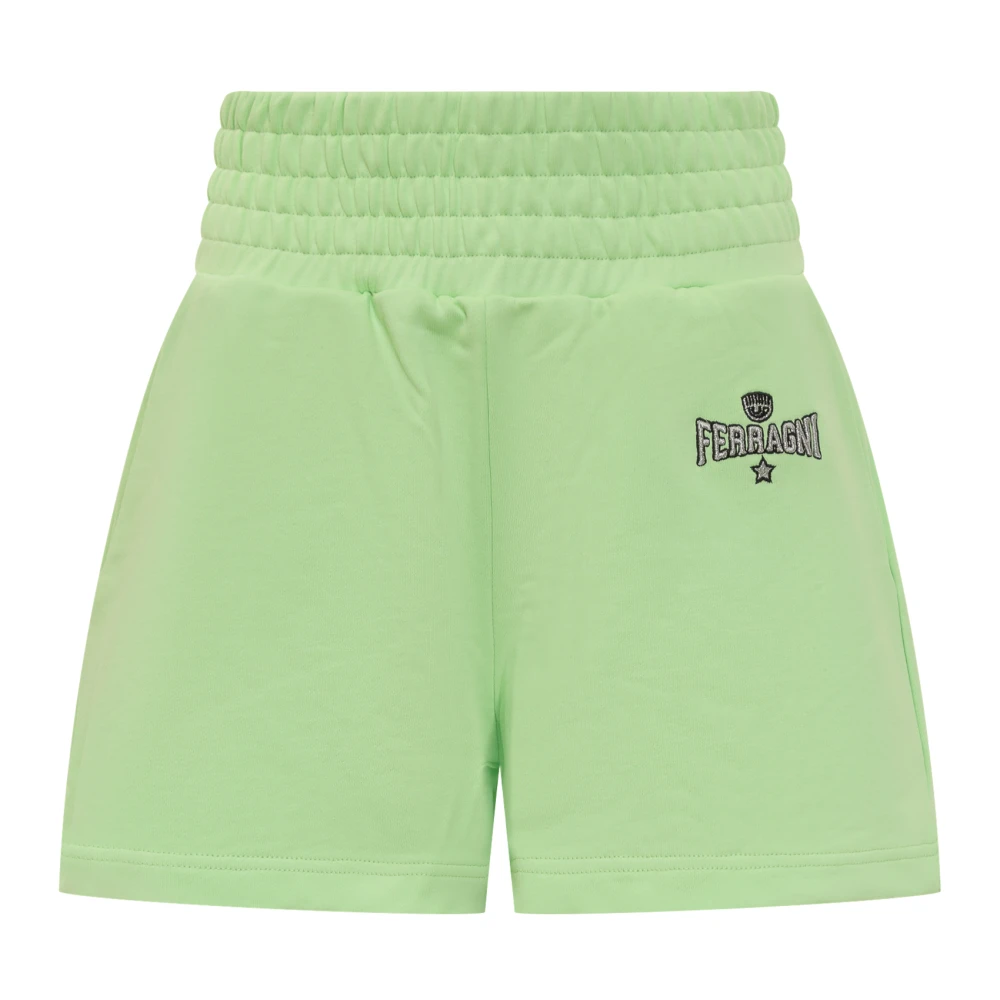 Chiara Ferragni Collection Short Shorts Green Dames