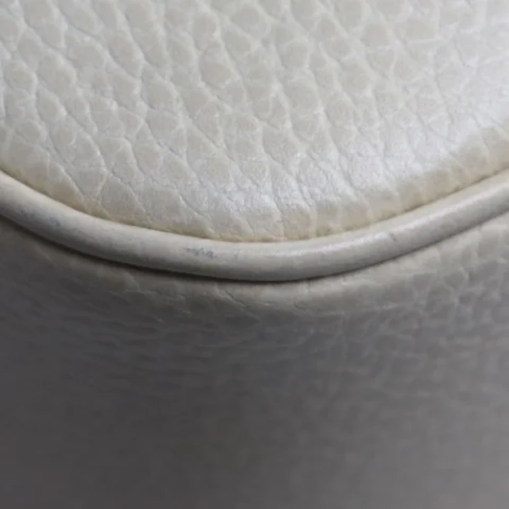 Gucci Vintage Pre-owned Fabric gucci-bags Beige Dames