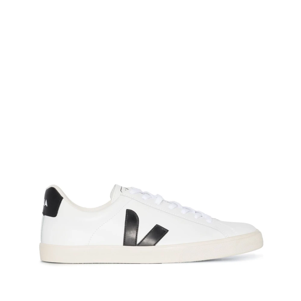 Veja Esplar Logo Leather Heren Schoenen Wit