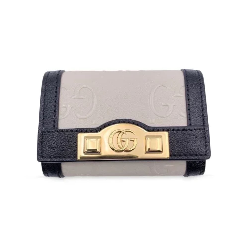 Gucci Vintage Pre-owned Leather key-holders White Dames