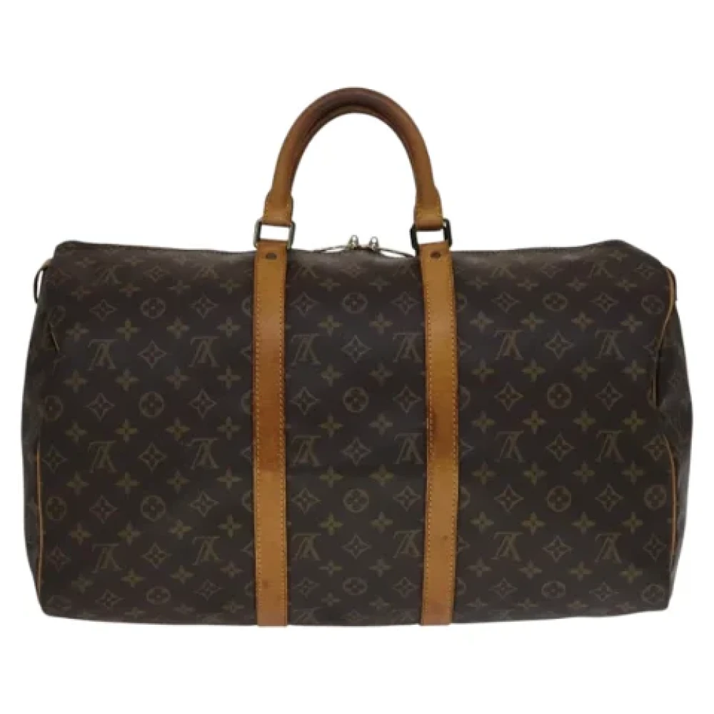 Louis Vuitton Vintage Pre-owned Canvas travel-bags Brown Dames