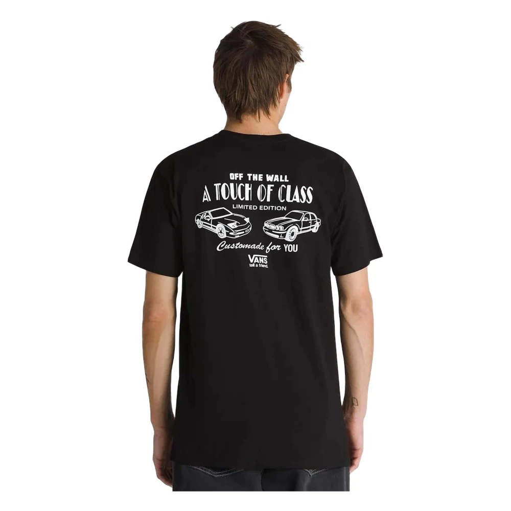 Vans Motors T-shirt Black Heren