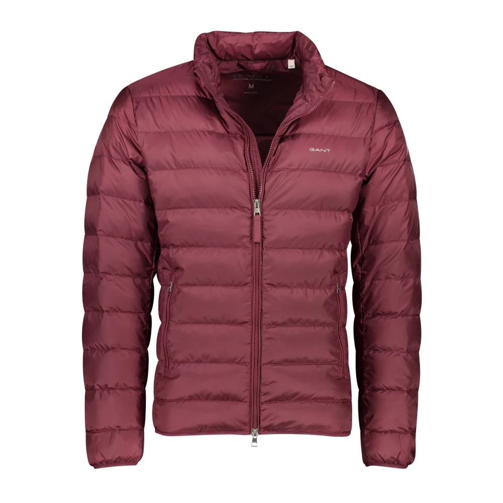 Gant Rode Casual Jas Red Heren