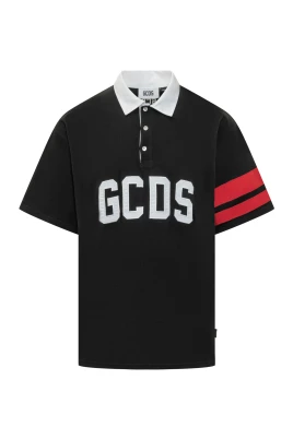 Logo Striped Polo Shirt