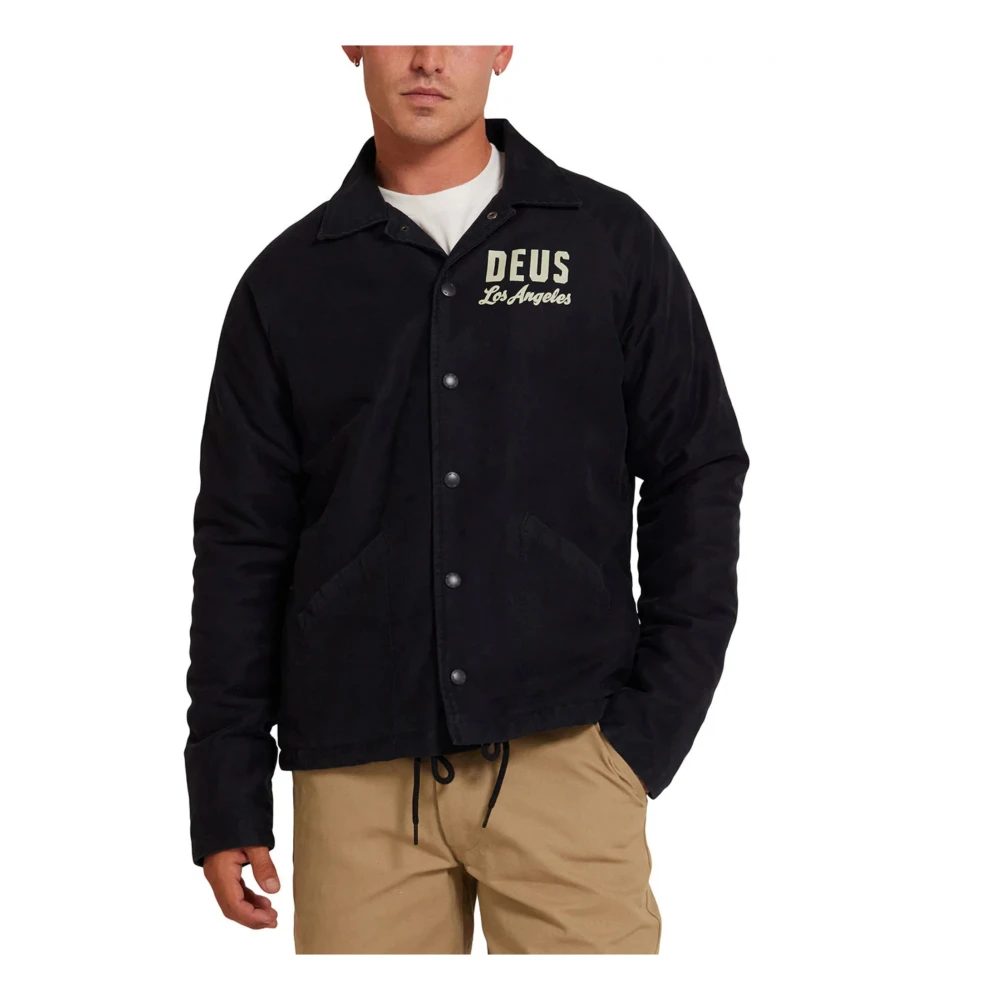 Deus Ex Machina Zwarte monteursjas Black Heren