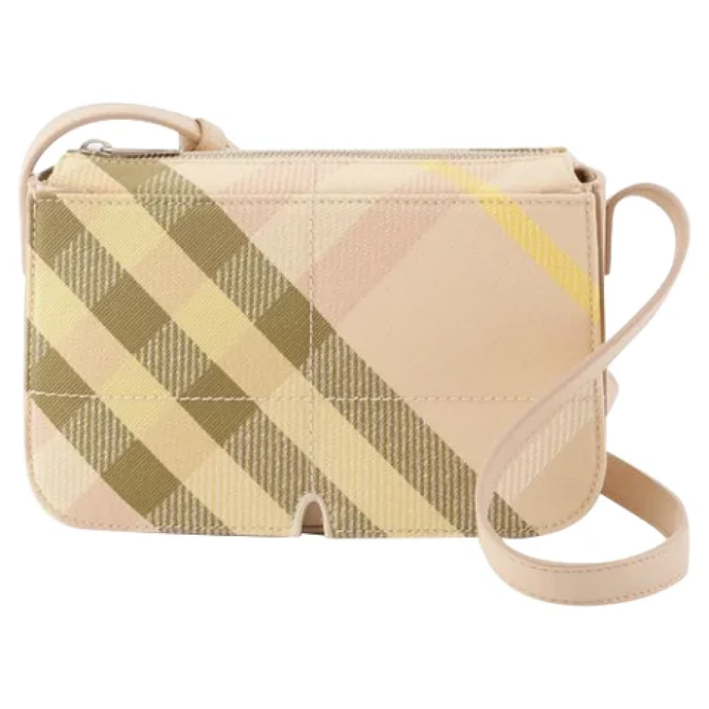 Burberry Plastic crossbody-bags Pink Dames