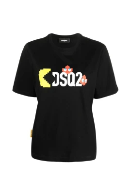 Pac-Man Logotyp T-shirt