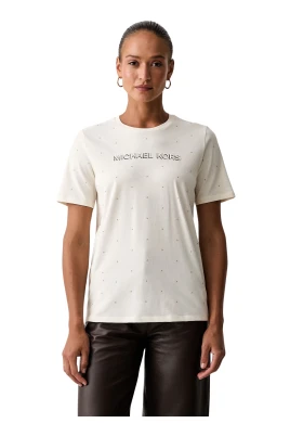 Klassisk T-shirt med nitar
