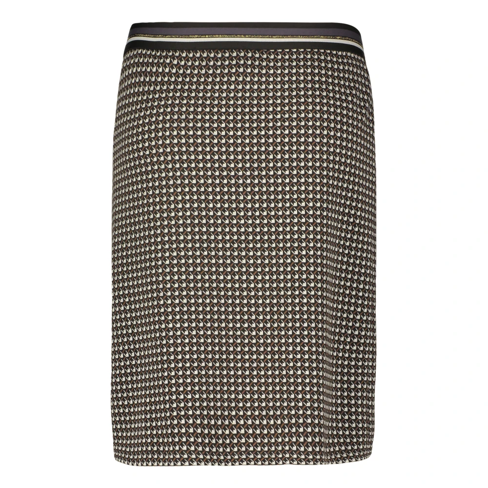 Betty Barclay Elegante Slip Rok met Elastische Taille Black Dames