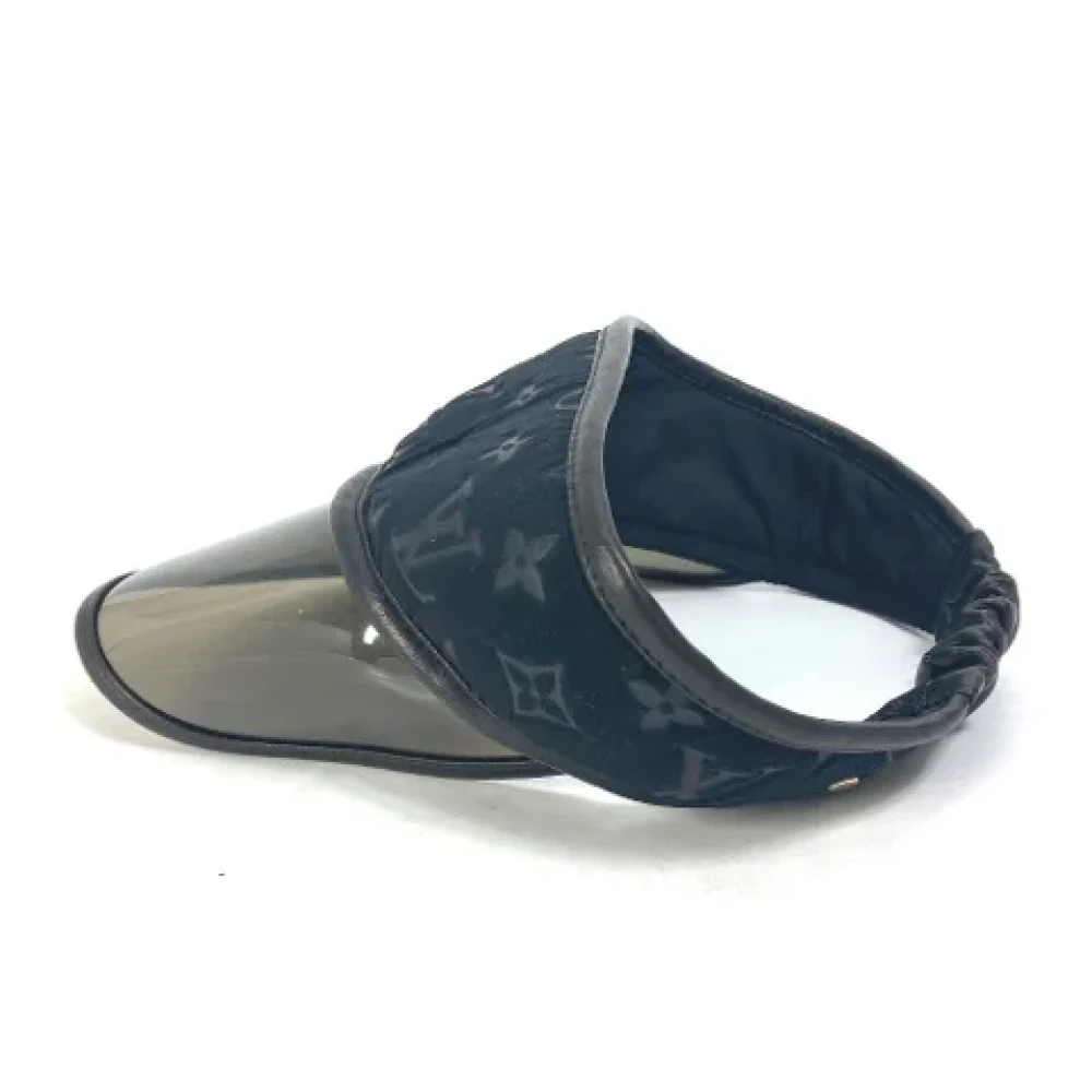 Louis Vuitton Vintage Pre-owned Fabric hats Black Dames