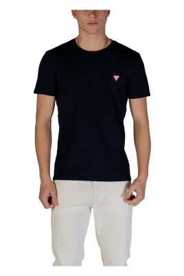 t-shirt-bleu-a-manches-courtes