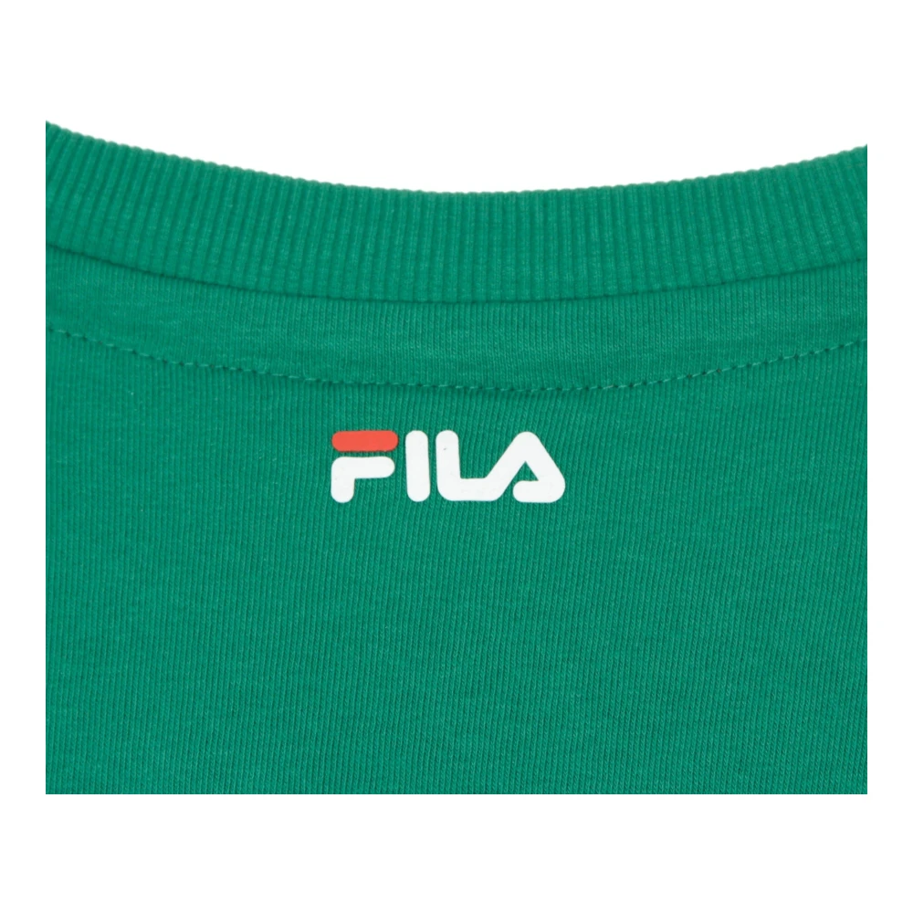 Fila Shady Glade Crew Neck Sweatshirt Green Heren