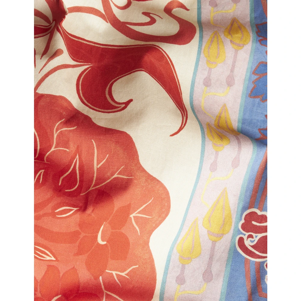 ETRO Multicolor Zomeroverhemdjurk met Bloemmotieven Multicolor Dames