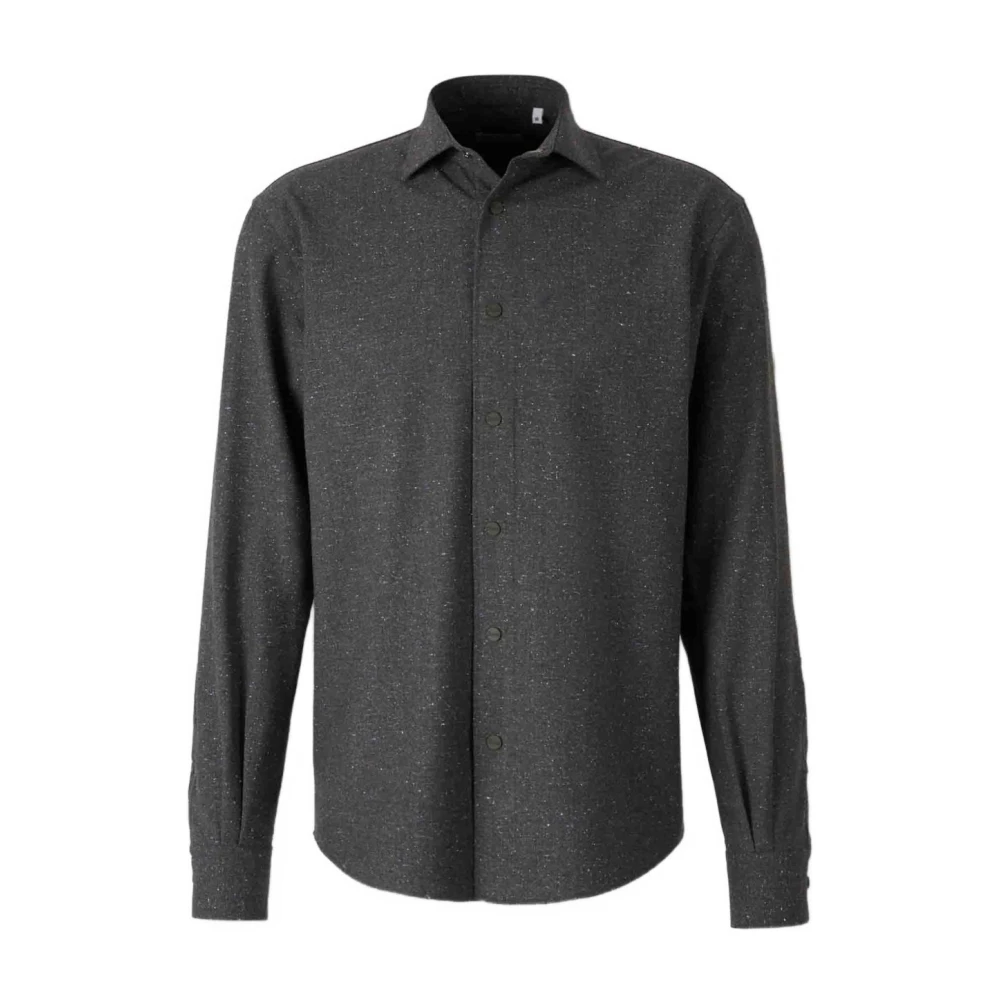Herno Men's Gray Casual Shirts, Xl, Casual Shirt