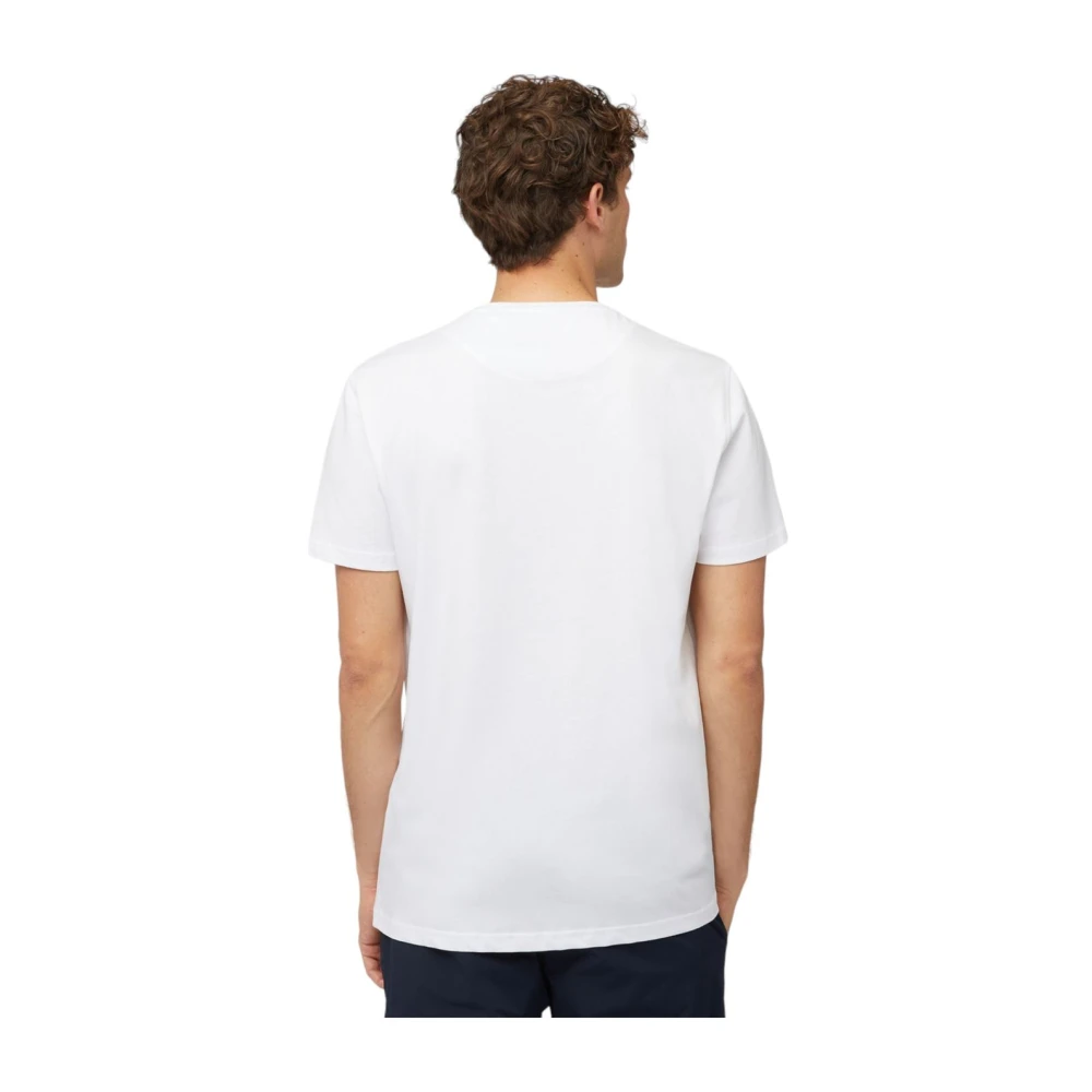 Harmont & Blaine Korte Mouw T-shirt White Heren
