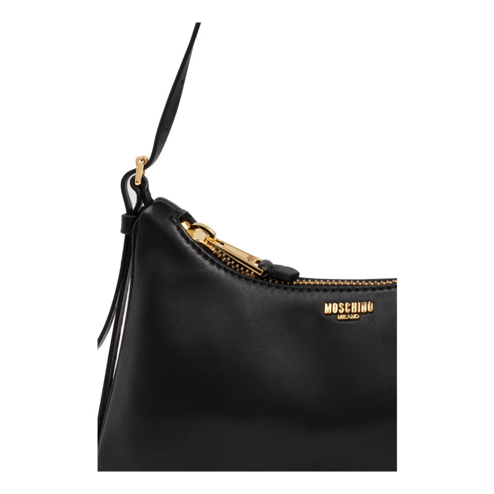 Moschino Schoudertas Black Dames