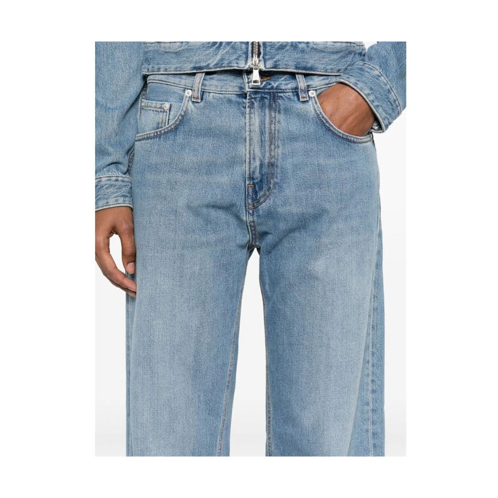 Haikure Blue Aqua Classic Five Pocket Jeans Blue Dames