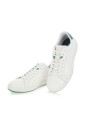 albany-leren-sneakers-wit-groen