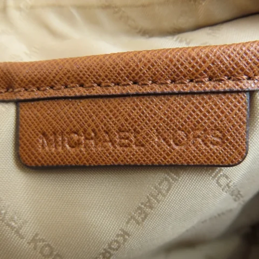 Michael Kors Pre-owned Leather shoulder-bags Brown Dames
