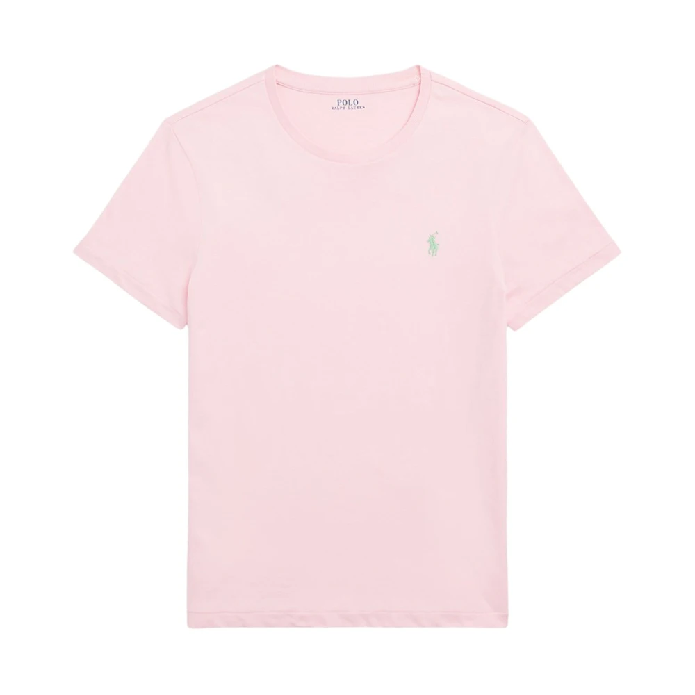 Ralph Lauren Roze Korte Mouw T-Shirt Stijl 710671438357 Pink Heren